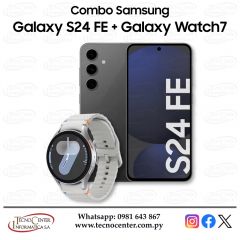Combo Samsung Galaxy S24 FE + Galaxy Watch7
